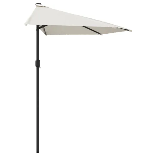 Balkonski suncobran s aluminijskom šipkom 270x144 cm - Pijesak Cijena