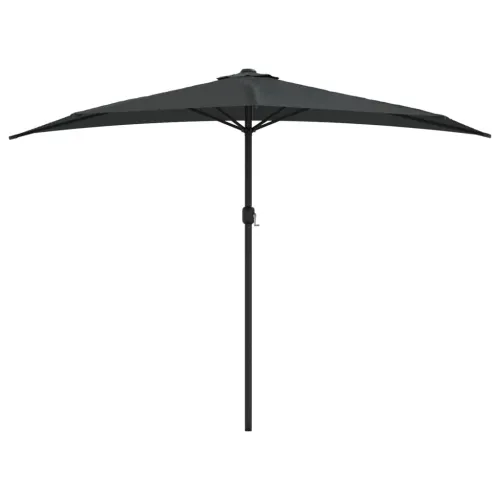 Balkonski suncobran s aluminijskom šipkom 300 x 155 cm antracit - Tamni antracit Cijena