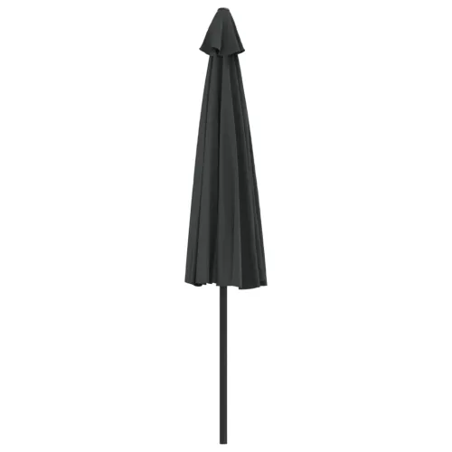 Balkonski suncobran s aluminijskom šipkom 300 x 155 cm antracit - Tamni antracit Cijena