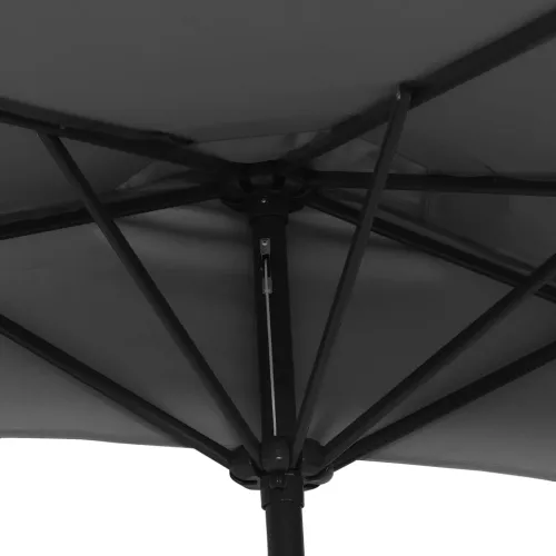 Balkonski suncobran s aluminijskom šipkom 270 x 144 cm antracit - Antracit Cijena