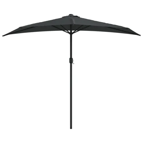 Balkonski suncobran s aluminijskom šipkom 270 x 144 cm antracit - Antracit Cijena