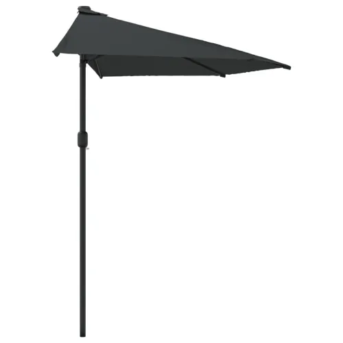 Balkonski suncobran s aluminijskom šipkom 270 x 144 cm antracit - Antracit Cijena