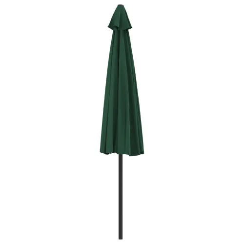 Balkonski suncobran s aluminijskom šipkom 300 x 155 cm zeleni - Tamnozelena Cijena