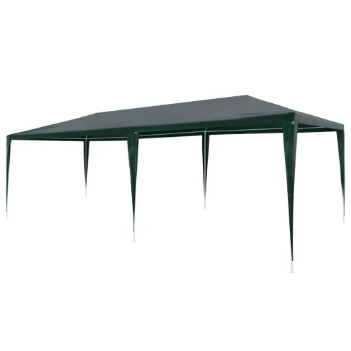 Šator za svadbe - šator za zabave 3 x 6 m PE zeleni - Zelena 3 x 6 m Cijena