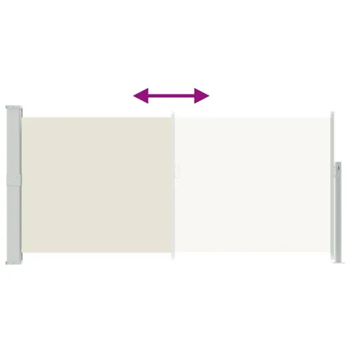 Uvlačiva bočna tenda 140 x 314 cm krem - Krema 140 x 300 cm 1 Krema Cijena
