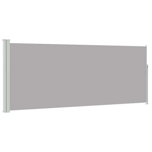 Uvlačiva bočna tenda 117x314 cm siva - Siva 117 x 300 cm 1 Siva Cijena
