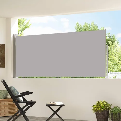 Uvlačiva bočna tenda 117x314 cm siva - Siva 117 x 300 cm 1 Siva Cijena