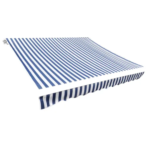 Platno za tendu - Zamjenska tkanina za tendu plava i bijela 330 x 245 cm poliester - Plava i bijela 3.5 x 2.5 m 1 Cijena