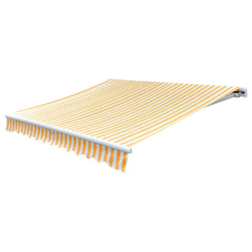 Platno za tendu - Zamjenska tkanina za tendu žuta i bijela 330 x 245 cm poliester - Žuta i bijela 3.5 x 2.5 m 1 Cijena