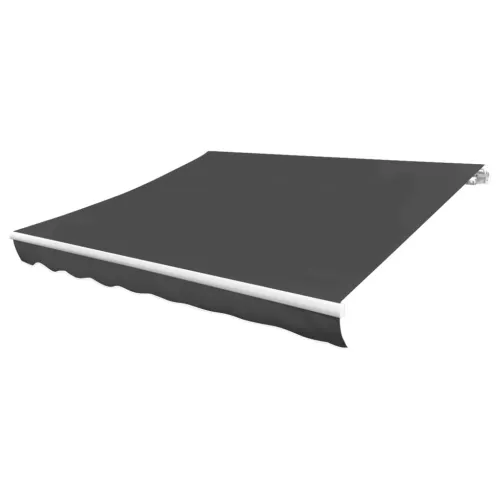 Platno za tendu - Zamjenska tkanina za tendu siva 480x295 cm poliester - Antracit 5 x 3 m 1 Cijena