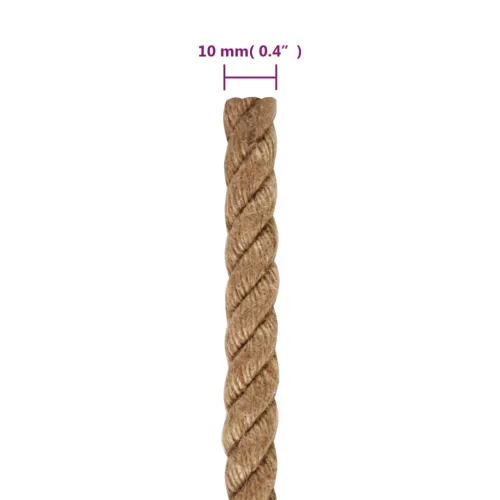 Uže od 100 % jute 10 mm 250 m - Prirodna 1 250 m 10 mm Cijena