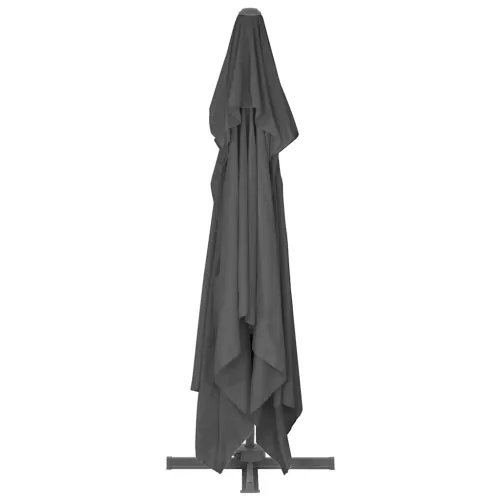 Konzolni vrtni suncobran s aluminijskom šipkom 400x300 cm antracit boje - Antracit 400 x 300 cm Cijena