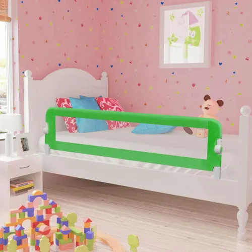 Sigurnosna ogradica za dječji krevet 2 kom zelena 150 x 42 cm - Zelena 150 x 42 cm 2 Cijena