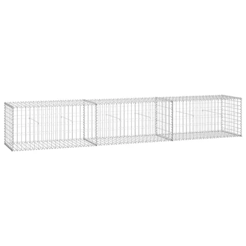 Gabionski zid s poklopcima od pocinčanog čelika 300 x 50 x 50 cm - 300 x 50 x 50 cm 1 300 x 50 x 50 cm Cijena