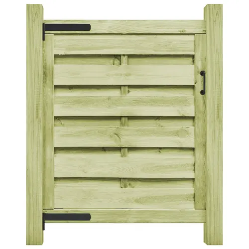 Dvorišna vrata - Vrtna vrata od impregnirane borovine 100 x 100 cm zelena - 100 x 100 cm Cijena