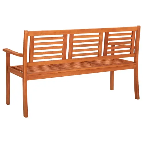 Vrtna klupa za 3 osobe 150 cm od masivnog drva eukaliptusa - Smeđa 150 x 60 x 89 cm 1 1 Cijena