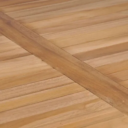 Vrtni stol 80 x 80 x 77 cm od masivne tikovine - 80 x 80 x 77 cm Cijena