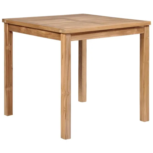 Vrtni stol 80 x 80 x 77 cm od masivne tikovine - 80 x 80 x 77 cm Cijena