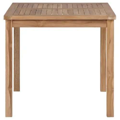 Vrtni stol 80 x 80 x 77 cm od masivne tikovine - 80 x 80 x 77 cm Cijena