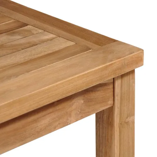 Vrtni stol 80 x 80 x 77 cm od masivne tikovine - 80 x 80 x 77 cm Cijena