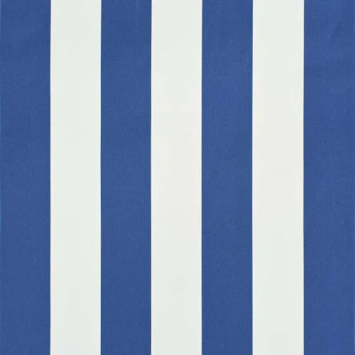 Tenda na uvlačenje 400 x 150 cm plavo-bijela - Plava i bijela 400 x 150 cm Cijena