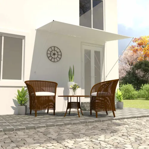 Tenda na uvlačenje 250 x 150 cm krem - Krema 250 x 150 cm Cijena