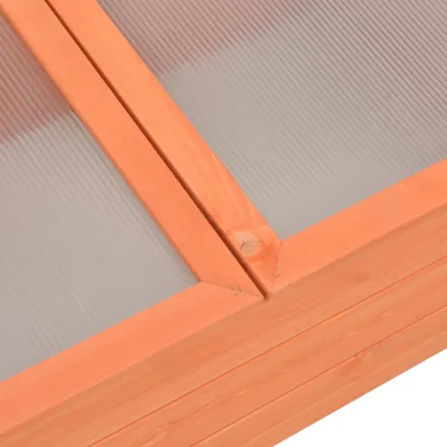 Staklenik od drva 100 x 50 x 34 cm - 100 x 50 x 34 cm 1 Cijena