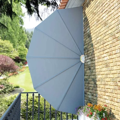Sklopiva bočna tenda siva 200 cm - Siva 200 cm Cijena