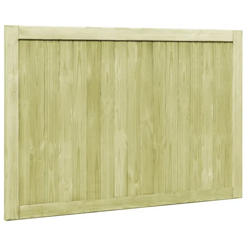 Dvorišna vrata - Vrtna vrata 2 kom od impregnirane borovine 300 x 100 cm - 300 x 100 cm Cijena