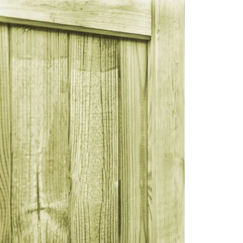 Dvorišna vrata - Vrtna vrata 2 kom od impregnirane borovine 300 x 100 cm - 300 x 100 cm Cijena