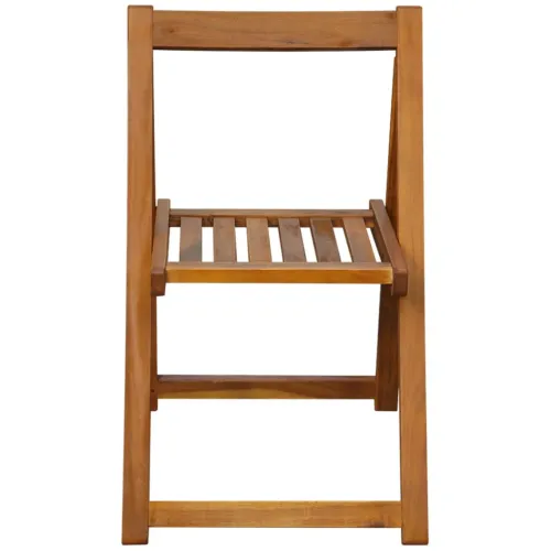 5-dijelni sklopivi vrtni blagovaonski set masivno bagremovo drvo - Stol 130 cm + 4 x stolica Cijena