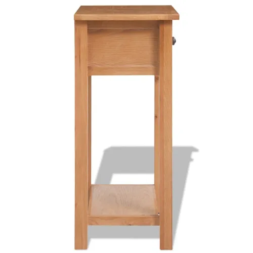 Konzolni stol od masivne hrastovine 50 x 32 x 75 cm Cijena