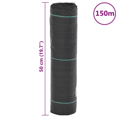 Opna protiv korova crni 0,5 x 150 m PP - 0.5 x 150 m (100 g/m²) Cijena
