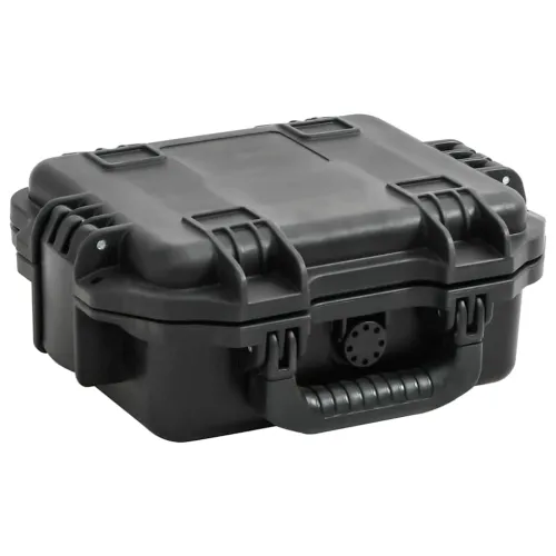 Prijenosni kovčeg crni 30x24,5x12,5 cm od PP-a - Crna 30 x 24.5 x 12.5 cm 30 x 24,5 x 12,5 cm Crna Cijena