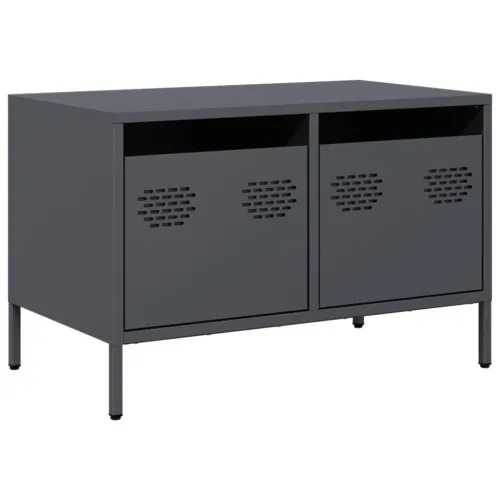 TV ormarić antracit 68x39x43,5 cm hladno valjani čelik - Antracit 1 68 cm Cijena