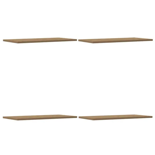 Zidne police 4 kom boja hrasta 60x30x1,5 cm konstruirano drvo - hrast artisan 60 x 30 x 1.5 cm 4 Hrast artisan Cijena