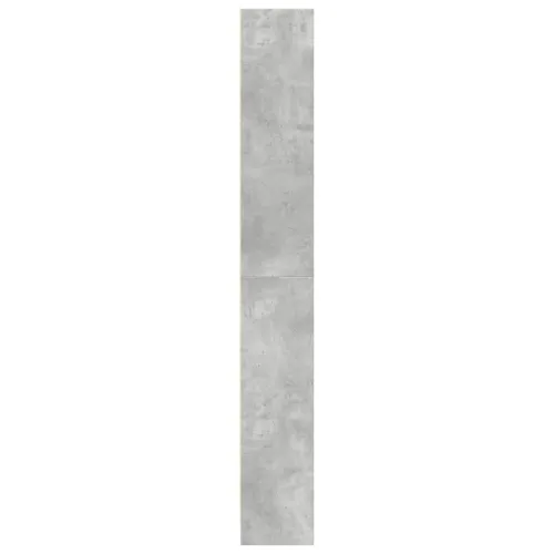 Regal za knjige siva boja betona 80x24x176 cm konstruirano drvo - Beton siva 1 176 cm 80 cm Cijena