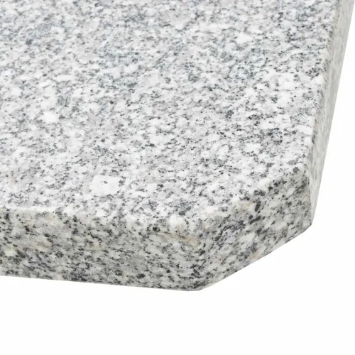 Postolje za suncobran granitno 25 kg četvrtasto sivo - Siva Cijena