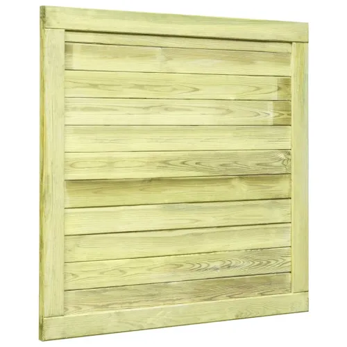 Dvorišna vrata - Vrtna vrata od impregnirane borovine 100 x 100 cm - 100 x 100 cm Cijena