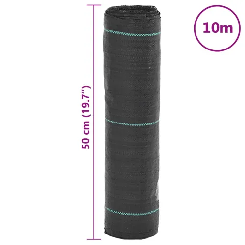 Opna protiv korova crni 0,5 x 10 m PP - 0.5 x 10 m (100 g/m²) Cijena