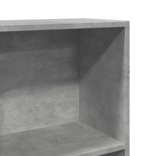 Regal za knjige boja betona 60x24x143 cm konstruirano drvo - Beton siva 1 143 cm 60 cm Cijena
