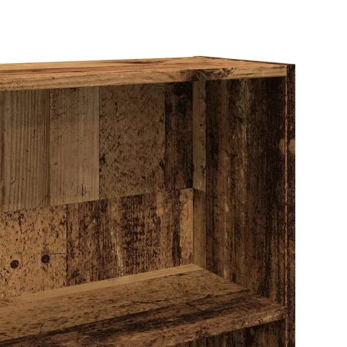 Regal za knjige boja starog drva 80x24x176 cm drveni - Staro drvo 1 176 cm 80 cm Cijena