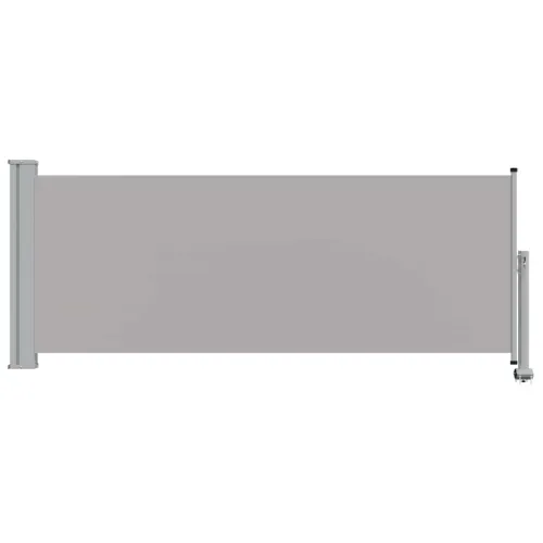 Uvlačiva bočna tenda za terasu 100 x 300 cm siva - Siva 100 x 300 cm Cijena