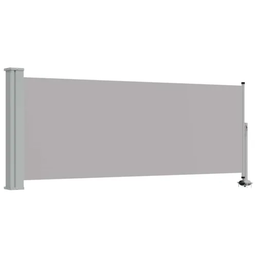 Uvlačiva bočna tenda za terasu 100 x 300 cm siva - Siva 100 x 300 cm Cijena