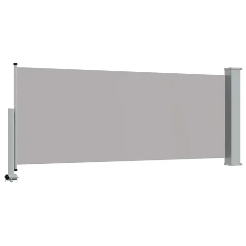 Uvlačiva bočna tenda za terasu 100 x 300 cm siva - Siva 100 x 300 cm Cijena