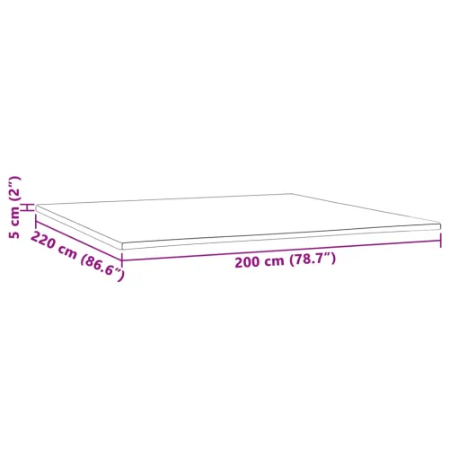 Nadmadrac 200 x 220 x 5 cm - 200 x 220 cm Cijena