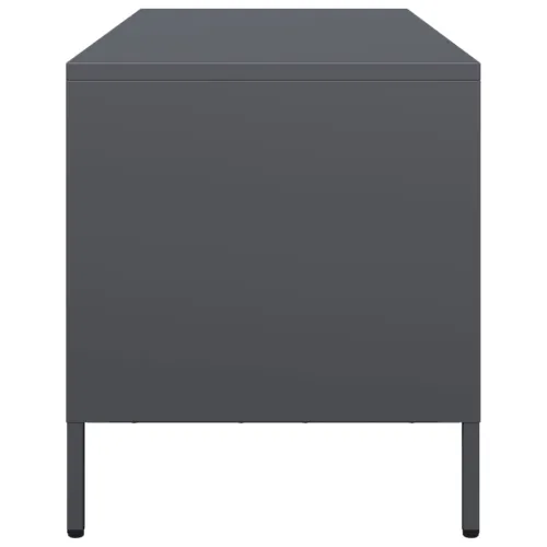 TV ormarić antracit 101,5 x 39 x 43,5 cm hladno valjani čelik - Antracit 1 Cijena