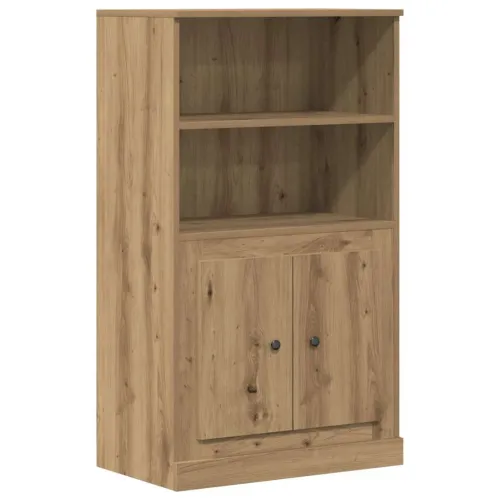 Visoka komoda boja hrasta 60x35,5x103,5 cm konstruirano drvo - Boja hrasta 1 Boja hrasta Cijena