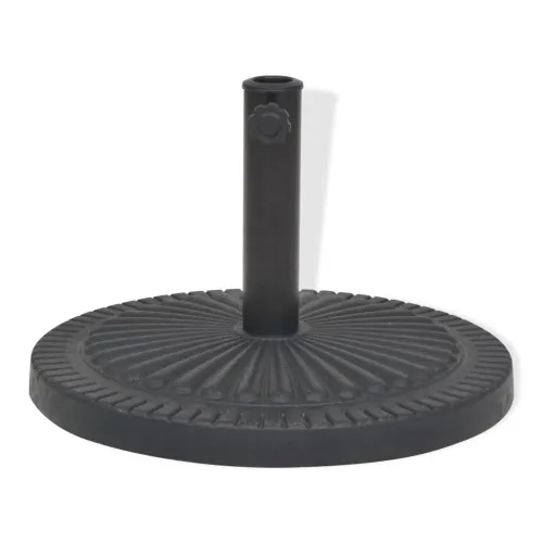 Stalak za Suncobran od Smole Okrugli Crni 29 kg - 29 kg Cijena