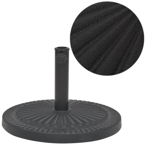 Stalak za Suncobran od Smole Okrugli Crni 29 kg - 29 kg Cijena